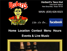 Tablet Screenshot of herbertsnewbraunfels.com